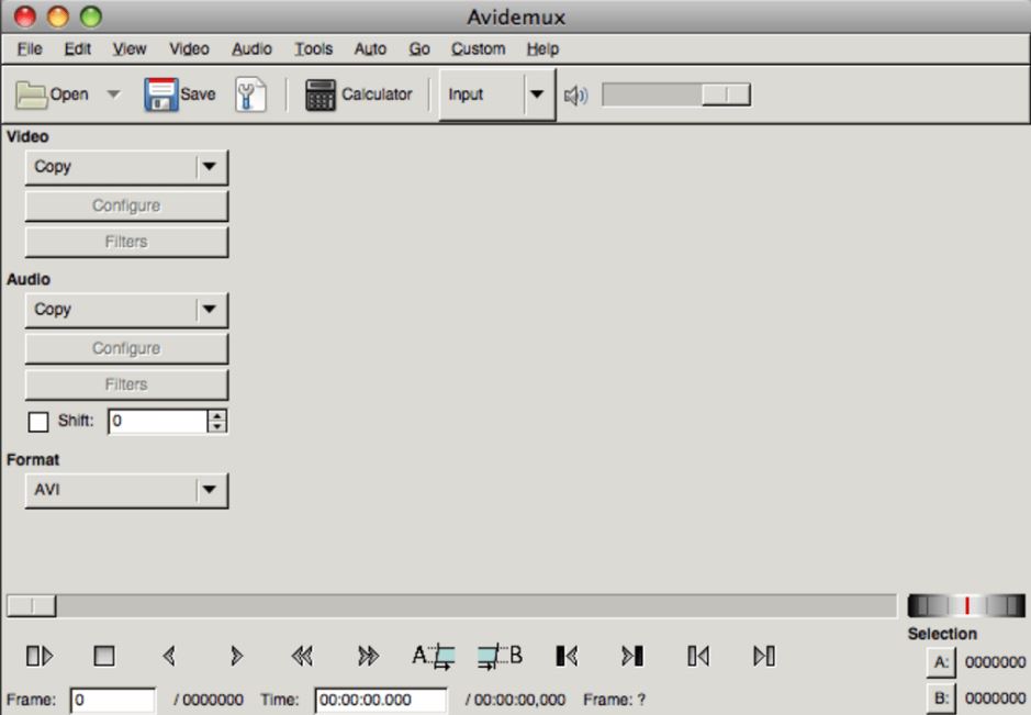 Video editors avidemux download mac installer
